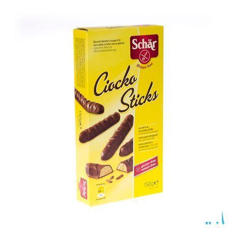 Schar Biscuit Enrobe De Chocolat sans glut. 150 gr 6544  -  Revogan