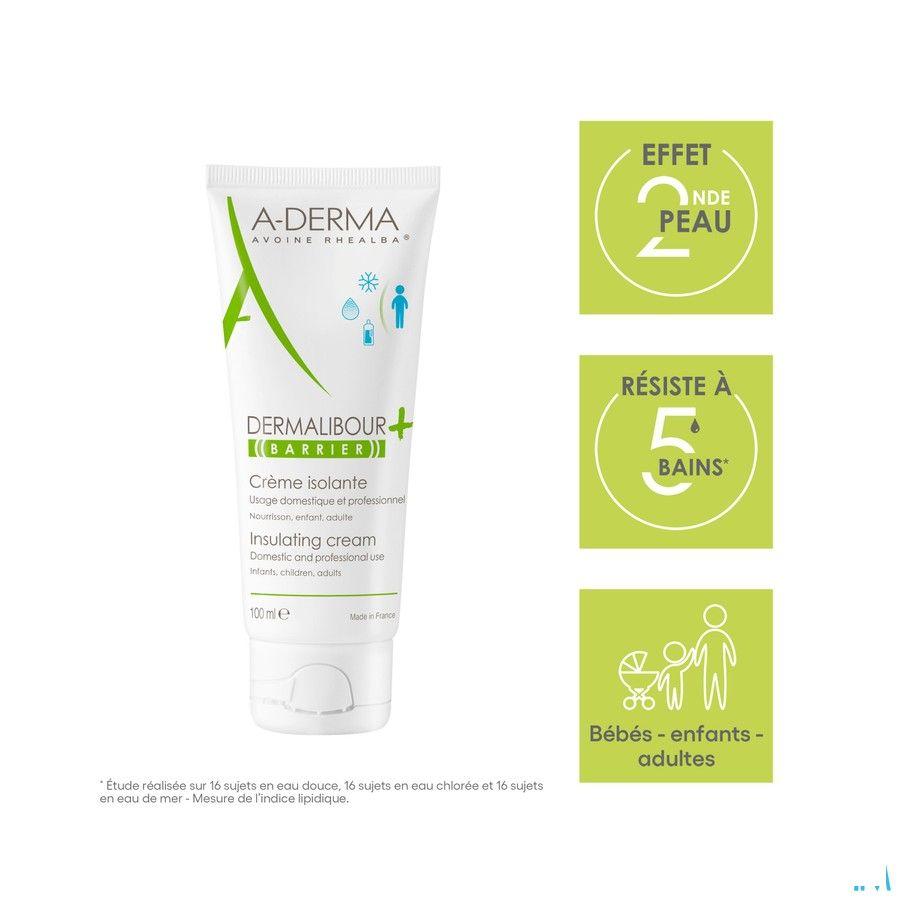 Aderma Dermalibour + Barrier Creme Isolerend 100 ml  -  Aderma