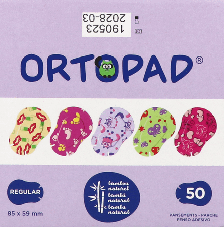 Ortopad Soft Girls Regular 85x59mm 50 72234