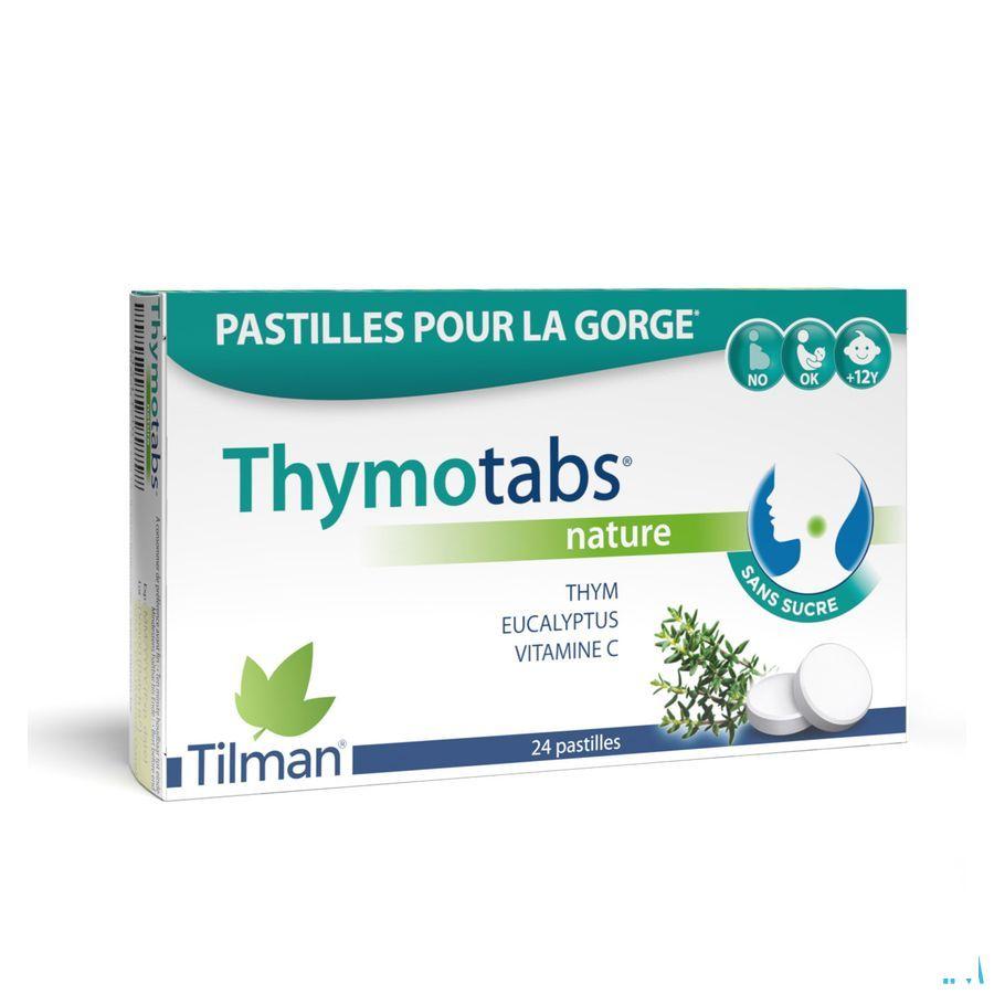 Thymo Tabletten Natuur Zuigtabl 24  -  Tilman