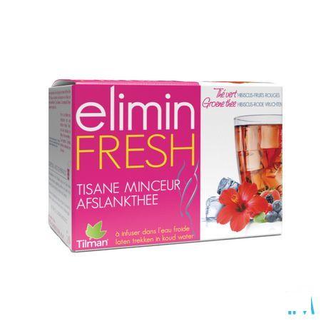 Elimin Fresh Hibiscus- Rode Vruchten Tea-bags 24  -  Tilman