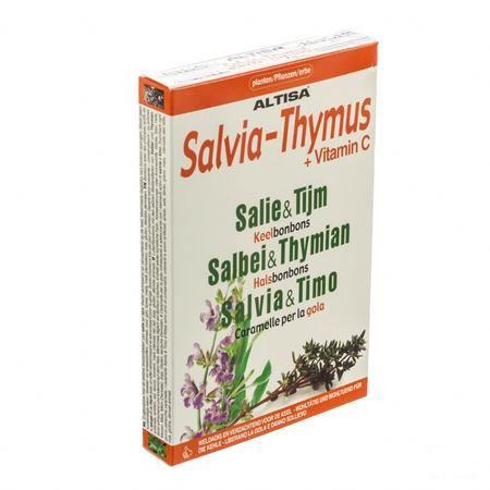 Altisa Zuigbonbons Salie-tijm 75 gr  -  Dieximport