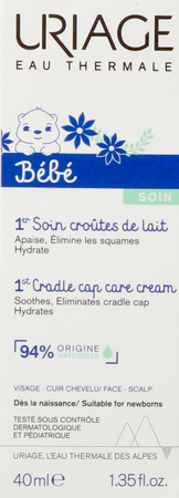 Uriage Baby Creme Melkkorstjes Tube 40 ml