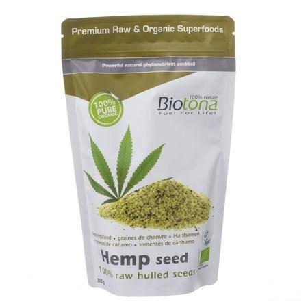 Biotona Hemp Raw Hulled Seed 300 gr  -  Keypharm