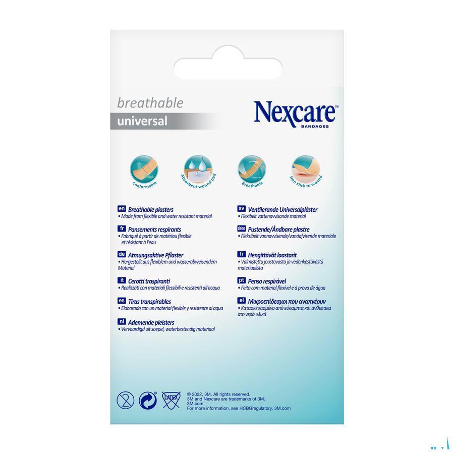 Nexcare 3M Breathable Univer. Strips 40 N0340As  -  3M