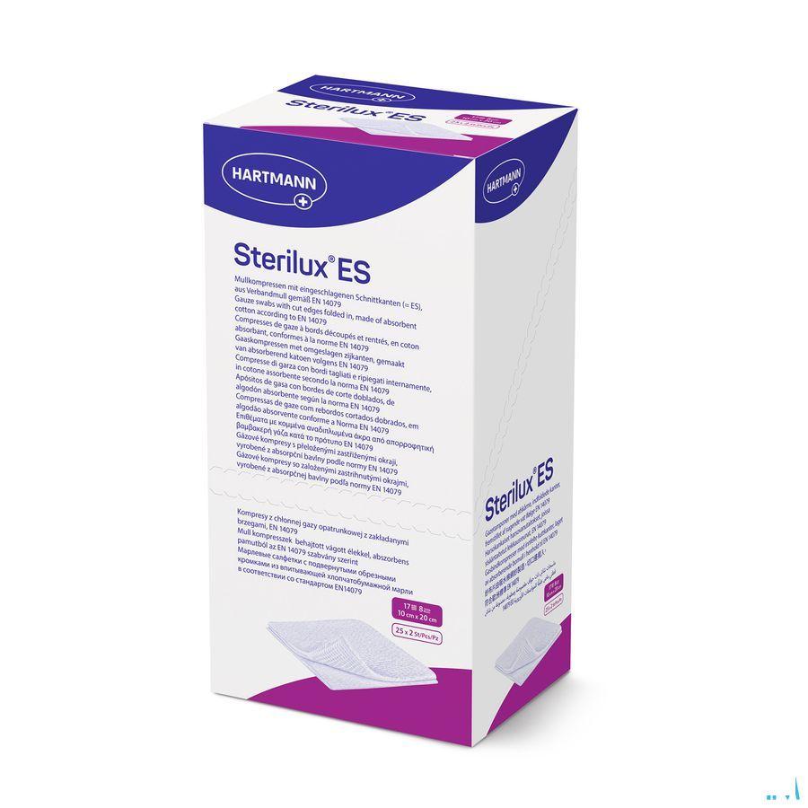 Sterilux Es 5x5cm 8l.st. 25x2 P/s  -  Hartmann