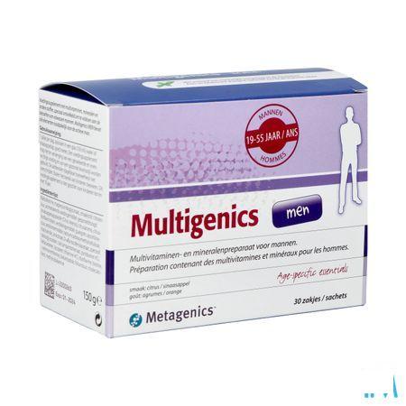 Multigenics Men Poeder Zakje 30 7286  -  Metagenics
