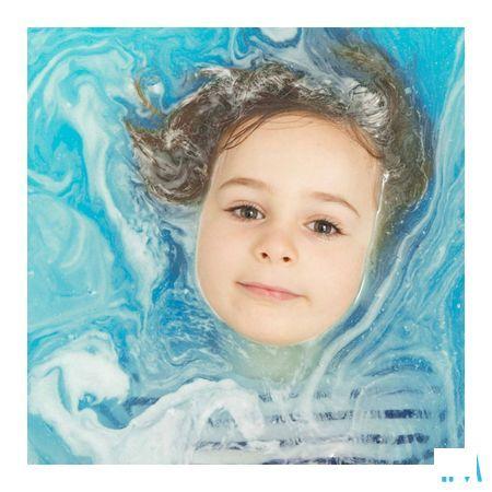 Nailmatic Kids Gekleurd&Mousserend Badzout 250 g