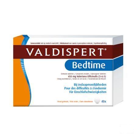 Valdispert Bedtime Omhulde Tabletten 40