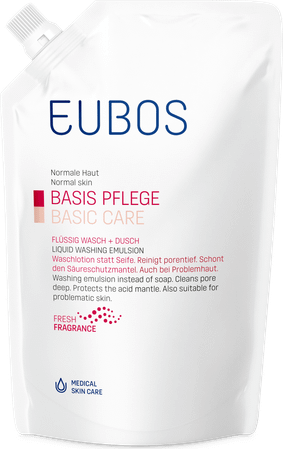 Eubos Zeep Vloeibaar Roze Refill 400 ml  -  I.D. Phar