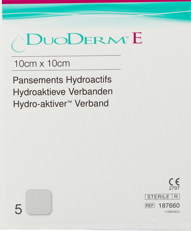 Duoderm E Hydroact 5 10x10cm H 7660  -  Convatec