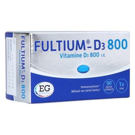 Fultium D3 800 Zachte Capsule 90  -  EG