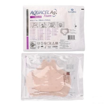Aquacel Ag Foam Adhesif Sacral 5