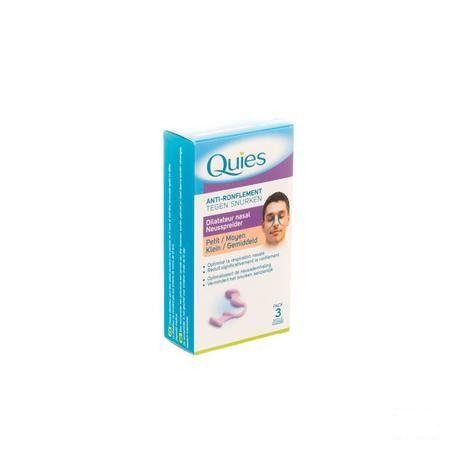 Quies Anti ronflement Dilateur Nasal Petit/moyen 1  -  Quies