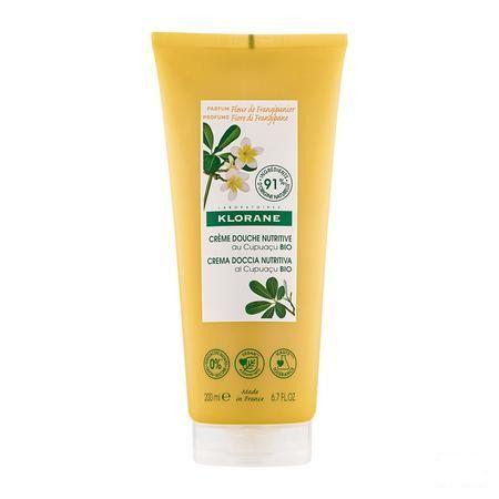 Klorane Lichaam DoucheCreme Plumeria 200 ml