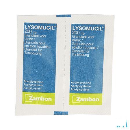 Lysomucil 200 Gran Zakjes 30 X 200 mg