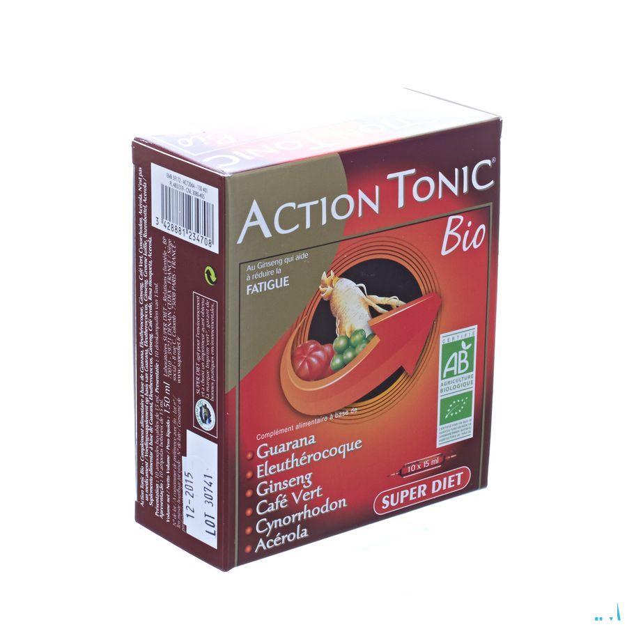 Super Diet Action Tonic Ampullen 10x15 ml  -  Superdiet Laboratoires