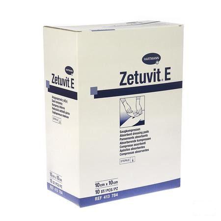 Zetuvit E 10x10cm St. 10 P/s  -  Hartmann