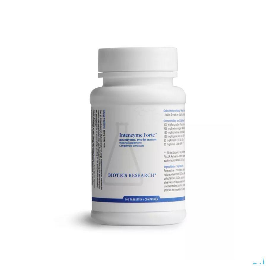 Biotics Intenzyme Forte 100 tabletten  -  Energetica Natura
