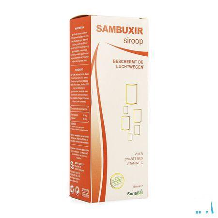 Soria Sambuxir Siroop Vlierbes 150 ml  -  Soria Bel