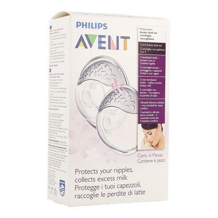 Philips Avent Isis Borstschelpen 4 Scf157/02  -  Bomedys