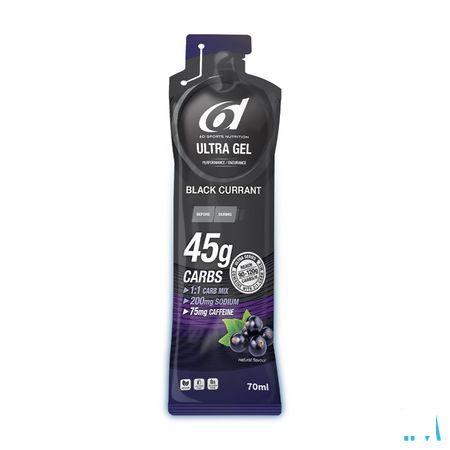 6D Ultra Gel + Caffeine Blackcurrant 6X70ml