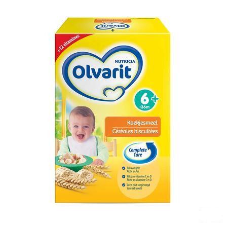 Olvarit Cereales Biscuitees 6M 2X300 g