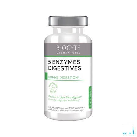 Biocyte 5 Enzymes Capsule 60  -  Biocyte