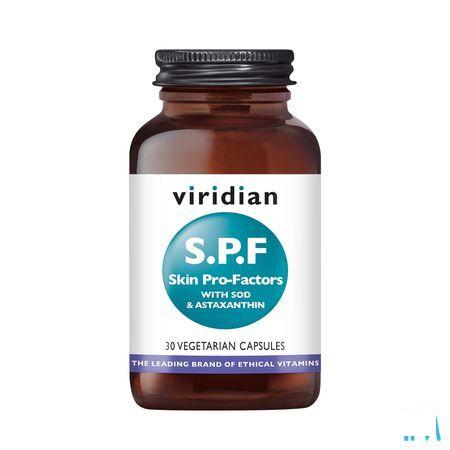 Viridian Spf Skin Pro Factors V-Capsule 30  -  Solgar Vitamins