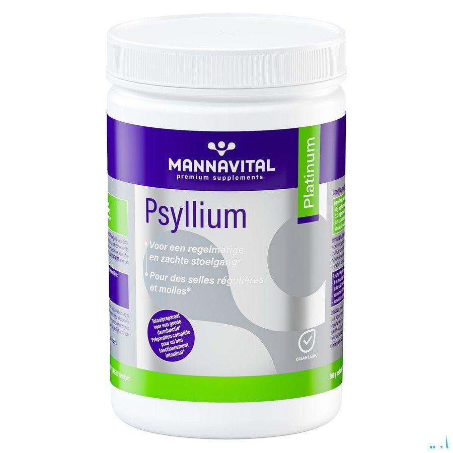 Mannavital Psyllium Platinum Poudre 300 gr