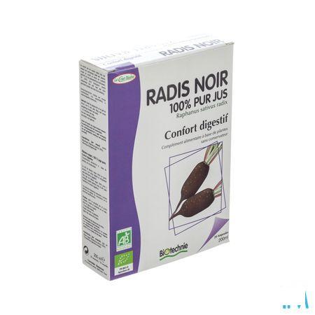 Zwarte Radijs Bio Ampullen 20x10 ml Biotechnie