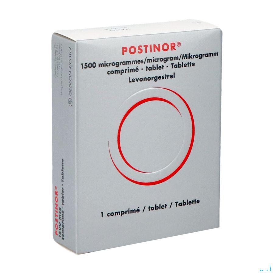 Postinor Comprimes 1 X 1500 Ug 