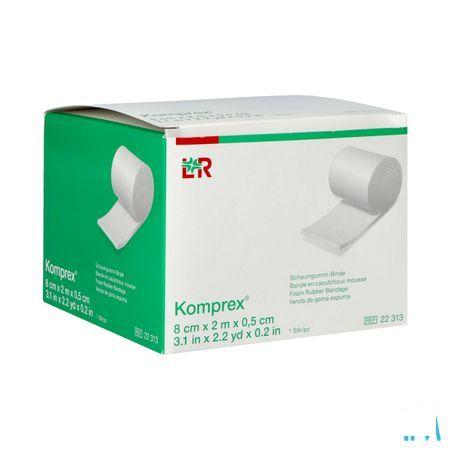 Komprex Binde 8cmx 2m Dikte 0,5cm 22313  -  Lohmann & Rauscher