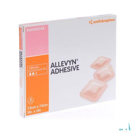 Allevyn Adhesive Verband Hydrocel. 7,5x 7,5cm 3 66000348  -  Smith Nephew