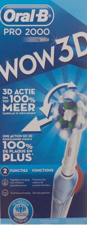 Oral B Professional Care 2000 Wow Pack El.Tandenb.