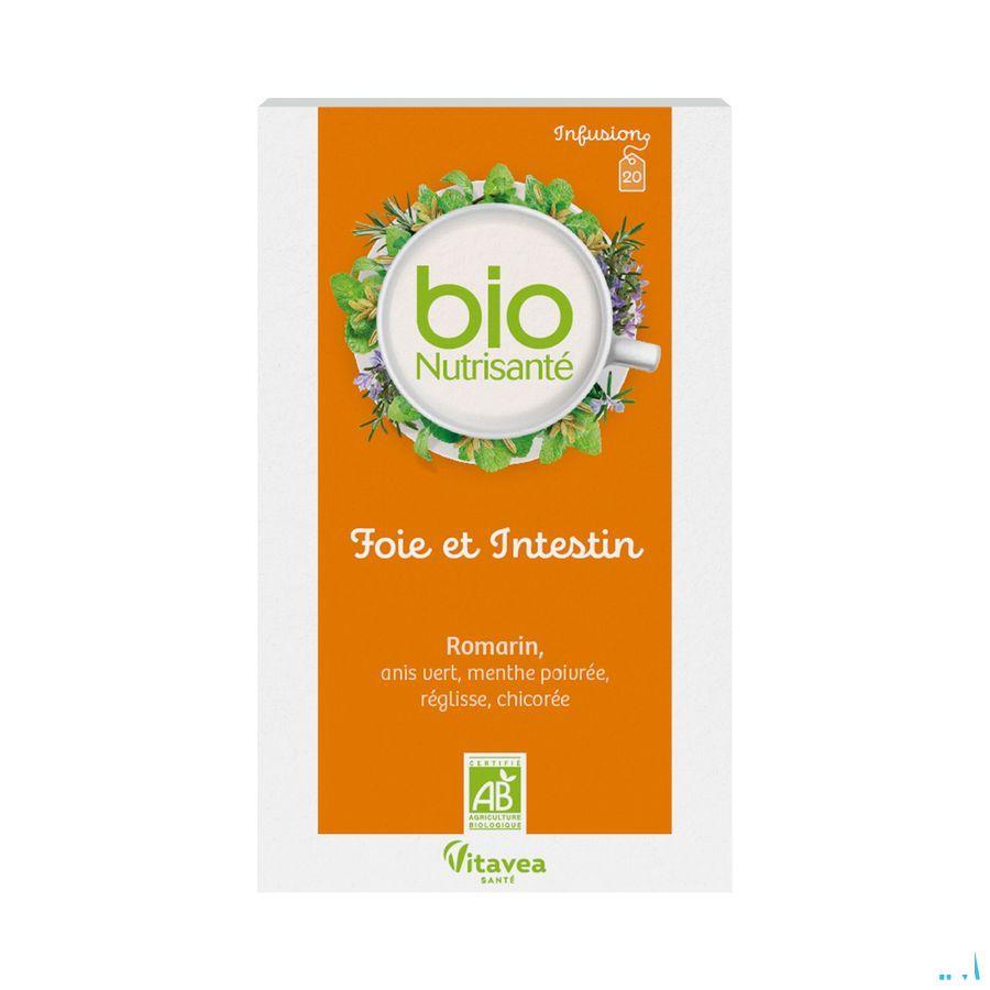 Infusion Bio Foie Et Vesicule Sachets 20  -  Nutrisante