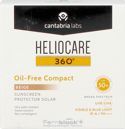 Heliocare 360C Oil Free Compact Spf50+ Beige 10g