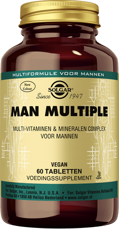 Solgar Man Multiple Tabletten 60  -  Solgar Vitamins