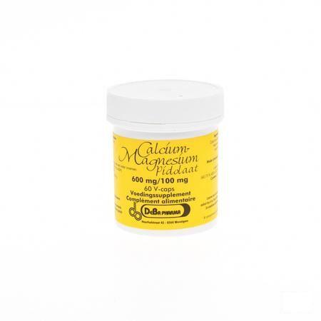 Calcium Magnesium Pidolate 600/100 mg V-Capsule 60  -  Deba Pharma