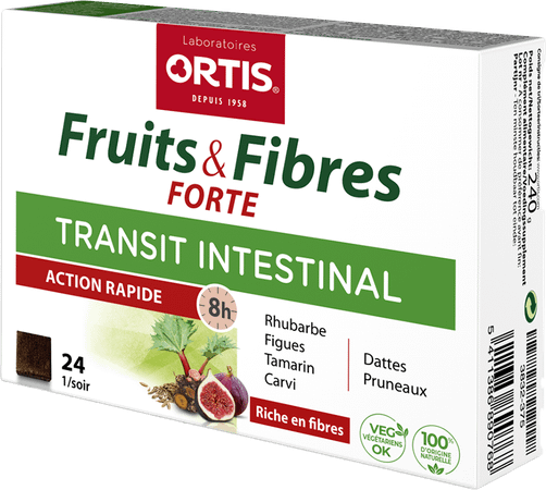 Ortis Fruits & Fibres Forte Cubes 24  -  Ortis