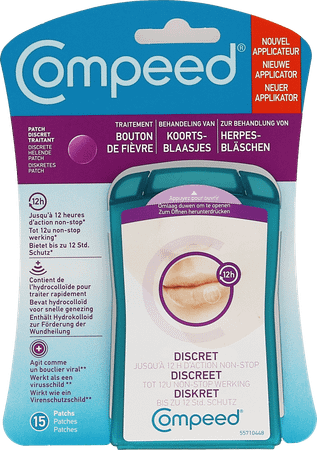 Compeed Patch Invisibles Bouton De Fievre 15  -  Hra Pharma