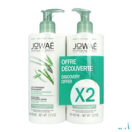 Jowae Lait Hydra Revitalis.corps Flacon Pompe 2x400 ml