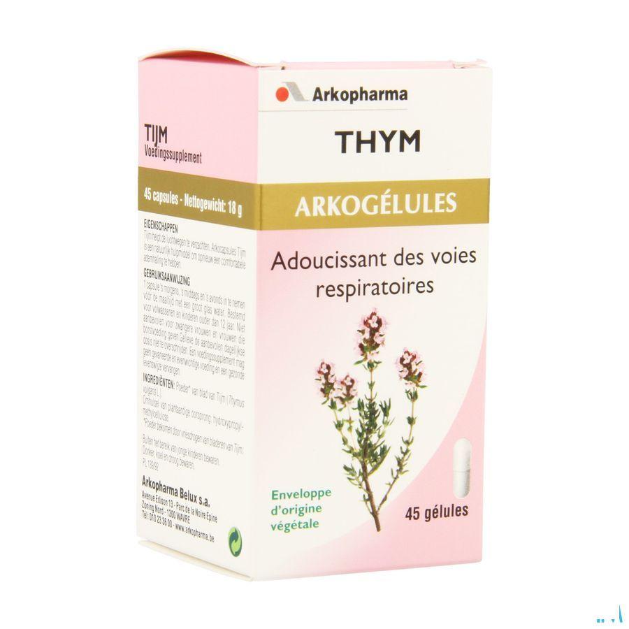 Arkogelules Thym Vegetal 45  -  Arkopharma