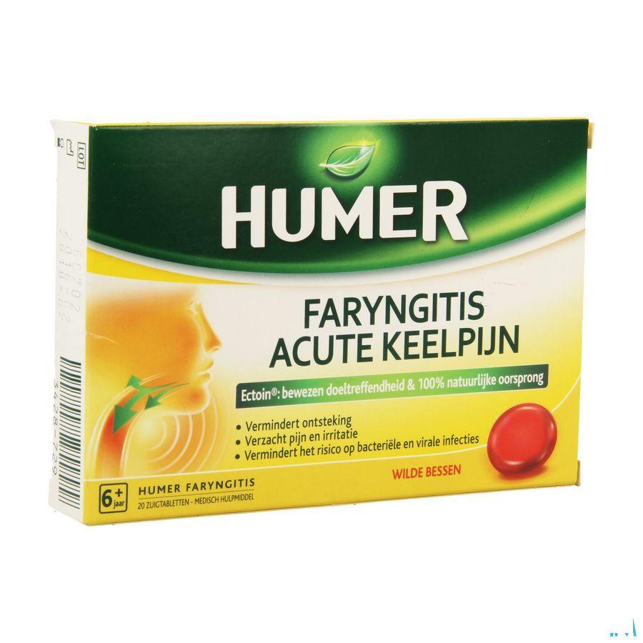 Humer Faryngitis Tabletten 20  -  Urgo Healthcare