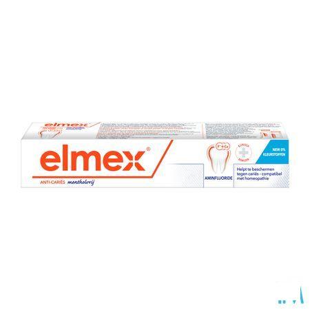 Elmex A/Caries Z/Menthol Tandpasta Tube 75 ml