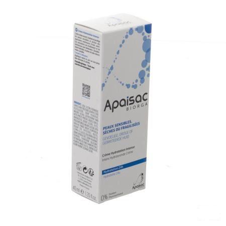 Apaisac Biorga Creme Intense Hydratatie Tube 40 ml
