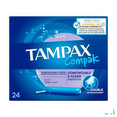 Tampax Compak Lites 24