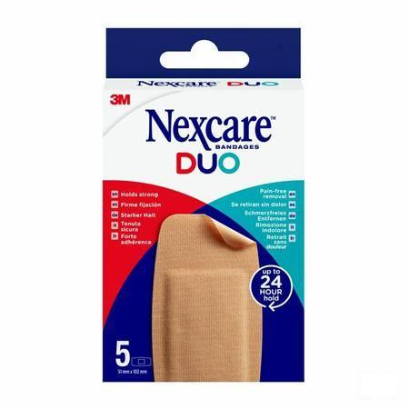 Nexcare 3M Duo Pleister Maxi 51X102Mm 5  -  3M