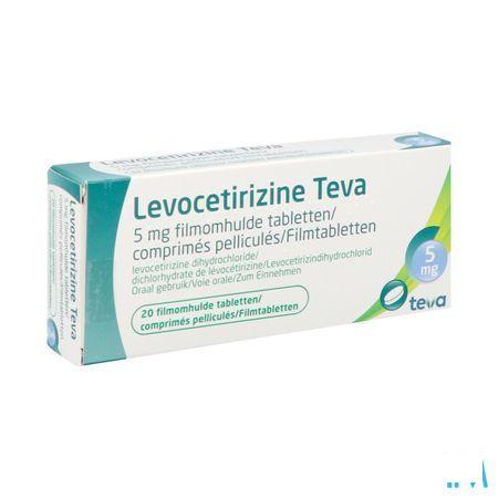 Levocetirizine Teva 5 mg Comprimes Pellicules 20 X 5 mg 