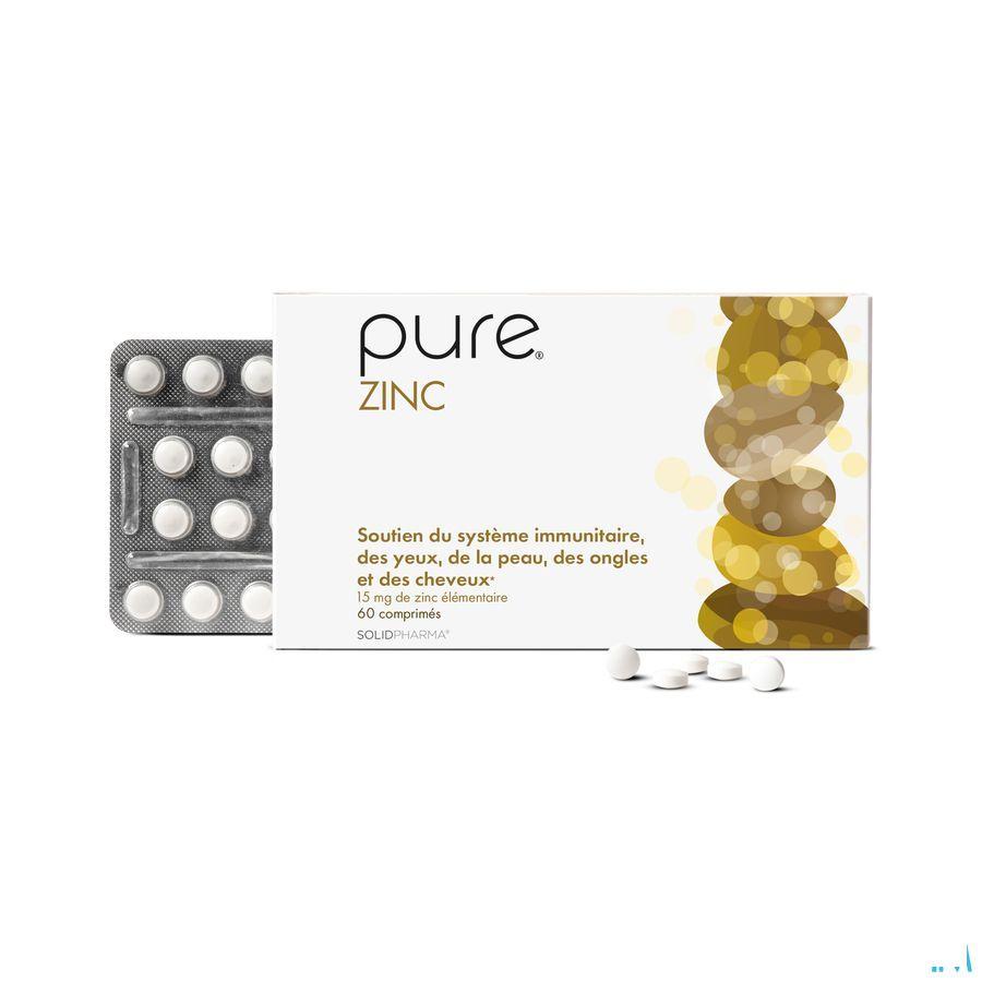 Pure Zinc Tabletten 60  -  Solidpharma
